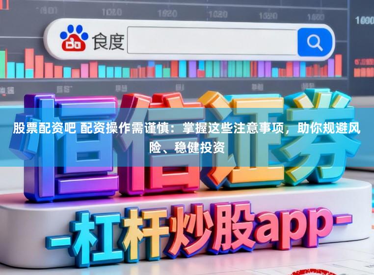 股票配资吧 配资操作需谨慎:掌握这些注意事项,助你规避风险、稳健投资