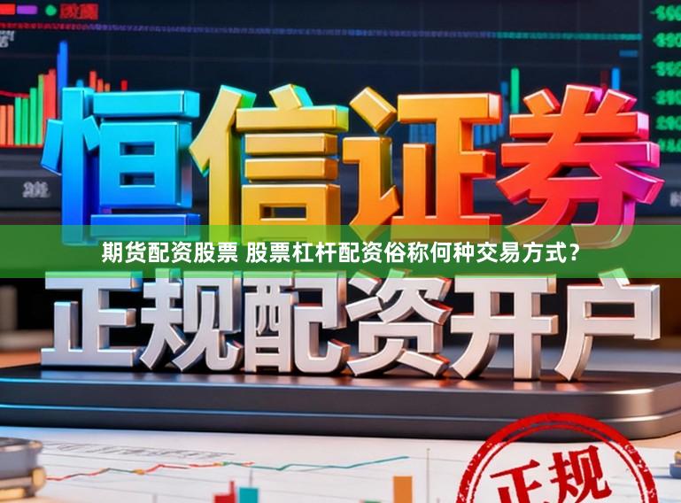 期货配资股票 股票杠杆配资俗称何种交易方式？